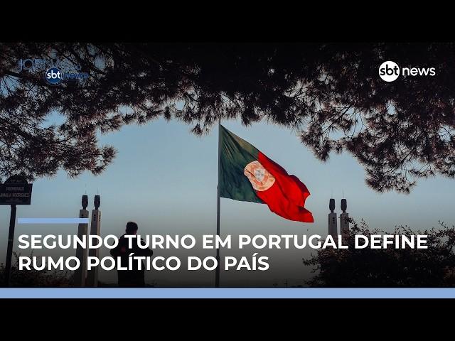 Portugal decide novo presidente em segundo turno decisivo | #JornaldoSBTNews