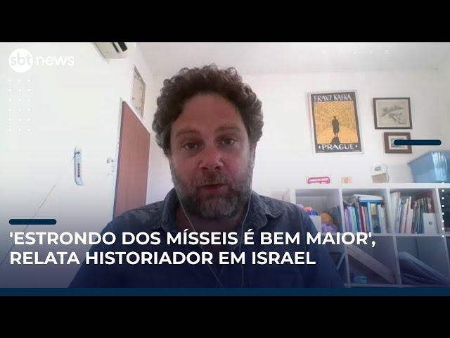 Brasileiro em Israel fala sobre clima em meio à guerra com Irã | #MapaMundi