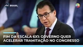Fim da escala 6x1: Governo estuda enviar projeto com urgência ao Congresso 