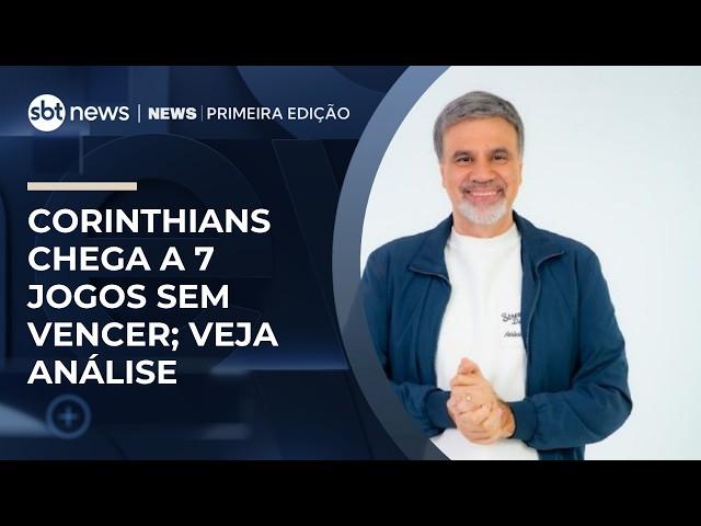 Corinthians e Flamengo empatam, e Palmeiras assume liderança; veja destaques | #NewsPrimeiraEdição