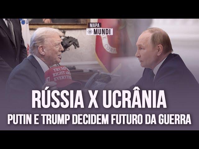 Mapa Mundi: Trump e Putin decidem futuro da guerra na Ucrânia nesta sexta