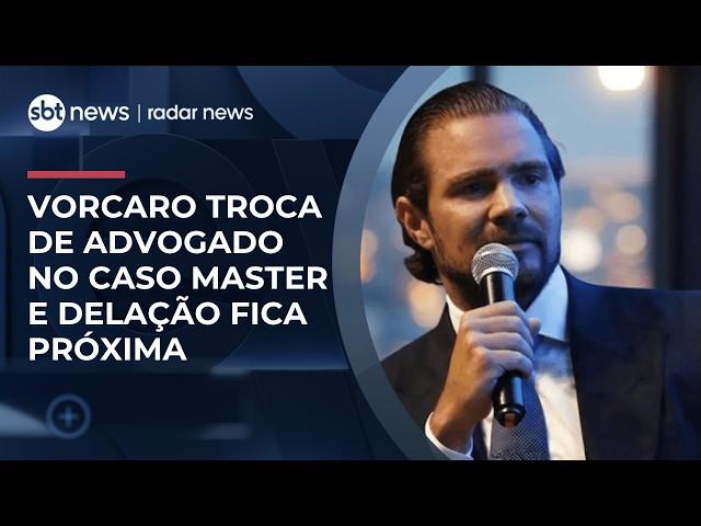 Criminalista Roberto Podval deixa defesa de Vorcaro no caso Banco Master | #RadarNews