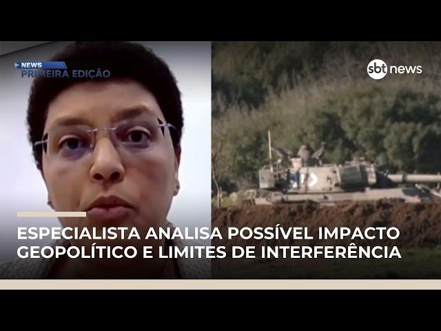 Declaração de Trump sobre sucessão no Irã gera debate internacional | #NewsPrimeiraEdição