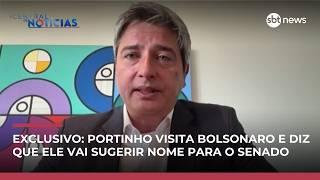 Portinho visita Bolsonaro e diz que ex-presidente vai sugerir nome para o Senado #NewsManhã