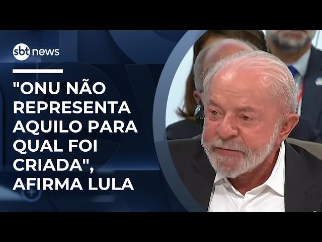 Ao lado de Sánchez, Lula faz críticas à ONU e a guerras | #NewsSábado