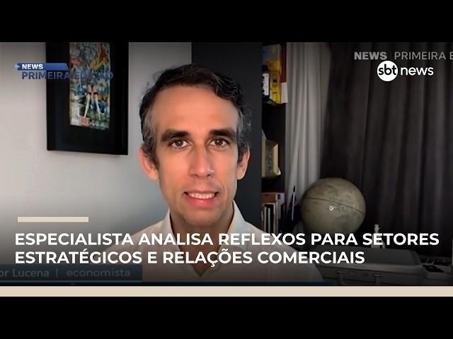 China projeta menor crescimento em décadas e acende alerta para o Brasil | #NewsPrimeiraEdição