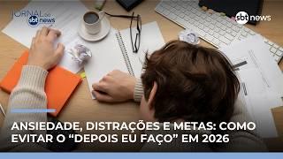 Procrastinação após o Carnaval: por que adiar planos pode custar caro | #JornaldoSBTNews