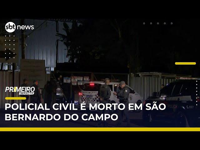 Policial civil é morto enquanto fazia segurança de galpão com cobre | #PrimeiroImpacto