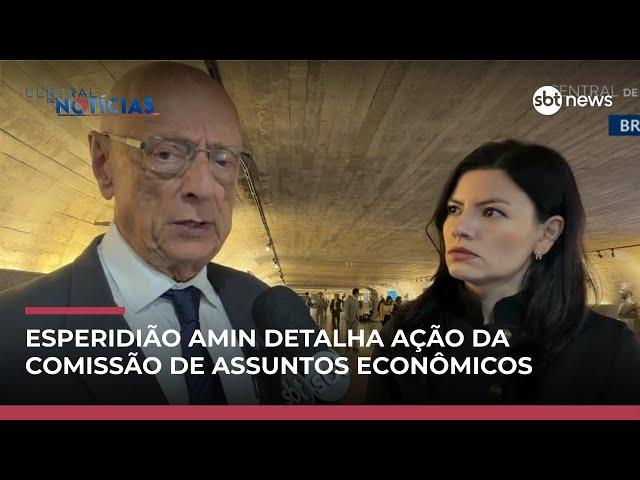 Comissão visa não abafar investigações de crimes econômicos, diz Esperidião
