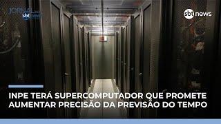 INPE inaugura supercomputador Jaci para melhorar previsões do tempo | #JornalDoSBTNews