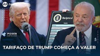 ▶️ Poder Expresso | Com 3,8 mil produtos afetados, tarifaço de Trump ao Brasil passa a valer