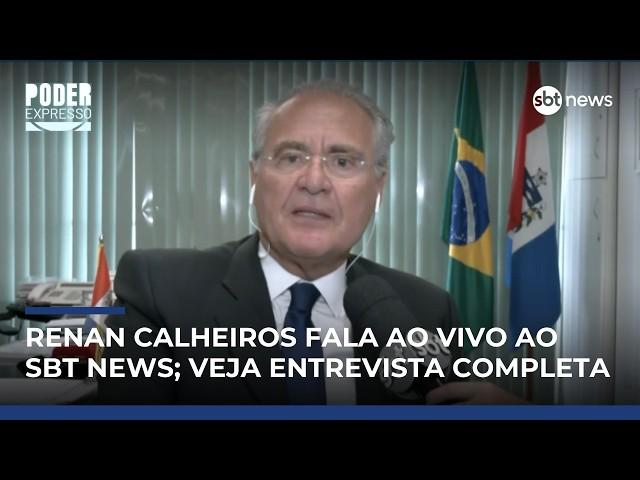 EXCLUSIVO: "Não haverá concorrência da CAE com CPIs", afirma Renan Calheiros | #PoderExpresso