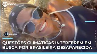Buscas por brasileira que caiu em trilha na Indonésia são interrompidas | #SBTBrasil 