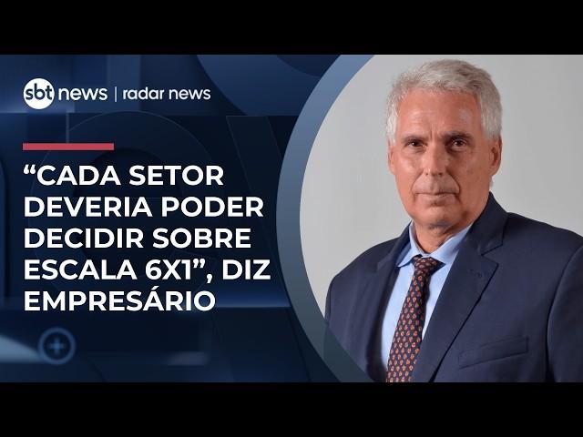 Representantes da construção civil se reúnem com Motta para tratar fim da escala 6x1 | #RadarNews