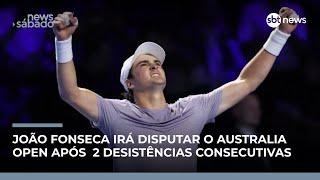 João Fonseca estreia no Aberto da Austrália após lidar com dores lombares | #NewsSábado