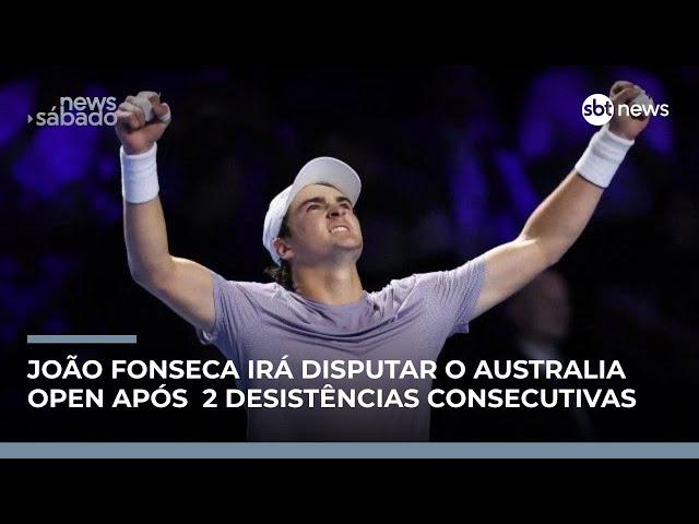 João Fonseca estreia no Aberto da Austrália após lidar com dores lombares | #NewsSábado