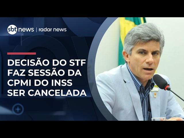 CPMI do INSS cancela oitiva de ex-presidente da Contag após decisão de Mendonça | #RadarNews