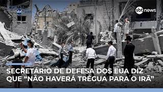 Irã registra mais de mil mortos na guerra | #JornaldoSBTNews