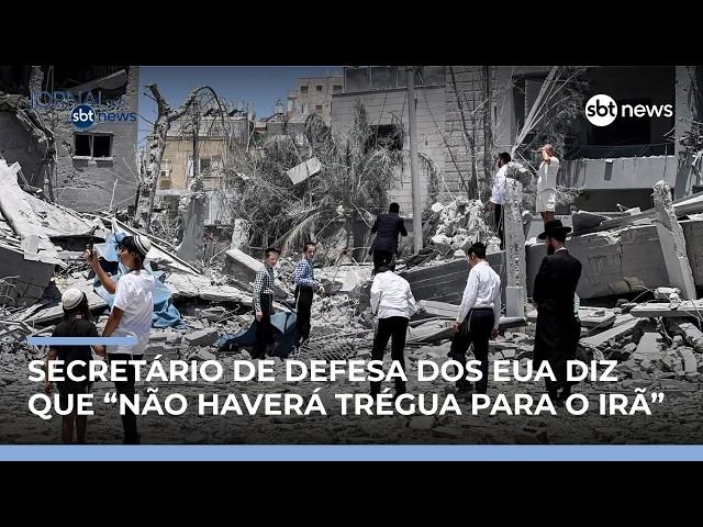 Irã registra mais de mil mortos na guerra | #JornaldoSBTNews
