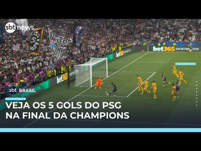 Champions League: PSG vence a Inter de Milão em goleada histórica | SBT Brasil (31/05/25)