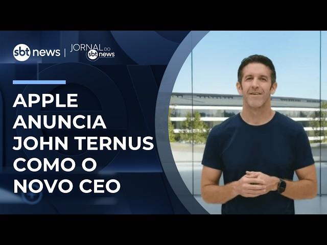 Apple anuncia John Ternus como o novo CEO | #JornaldoSBTNews