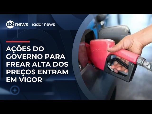 Pacote para conter alta dos combustíveis em vigor inclui subsídios e isenções | #RadarNews