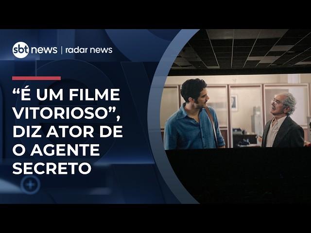 Ator exalta visibilidade do filme “O agente secreto” apesar do insucesso no Oscar | #RadarNews