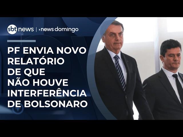 PF conclui pela segunda vez que não houve interferência de Bolsonaro no órgão | #NewsDomingo