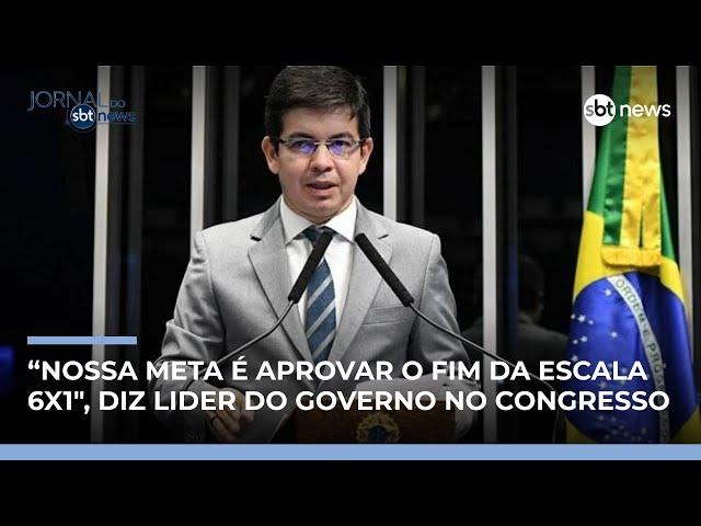Randolfe Rodrigues fala sobre agenda do governo no Congresso | #JornaldoSBTNews