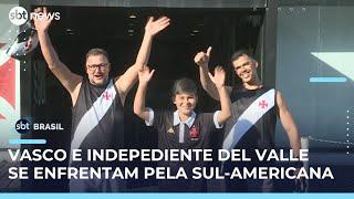 Sul-Americana: Vasco e Indepediente Del Valle se enfrentam pelas oitavas de final | #SBTBrasil
