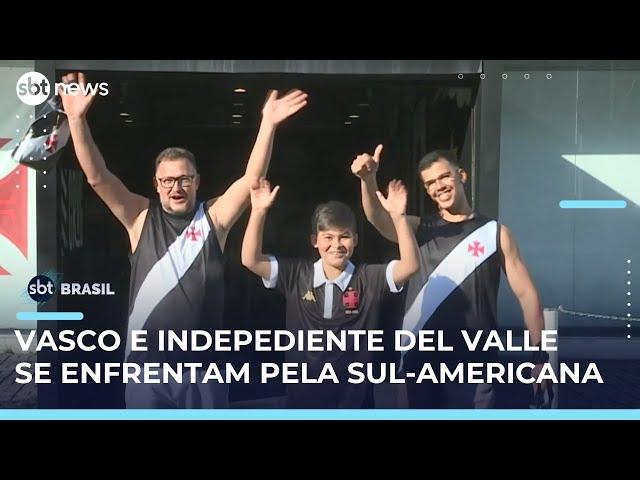 Sul-Americana: Vasco e Indepediente Del Valle se enfrentam pelas oitavas de final | #SBTBrasil
