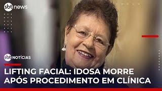 Idosa morre após fazer procedimento estético em clínica no interior de SP | #SBTNoticias