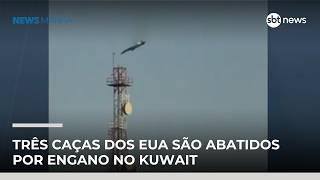 Três caças dos EUA são abatidos por engano no Kuwait | #NewsManhã