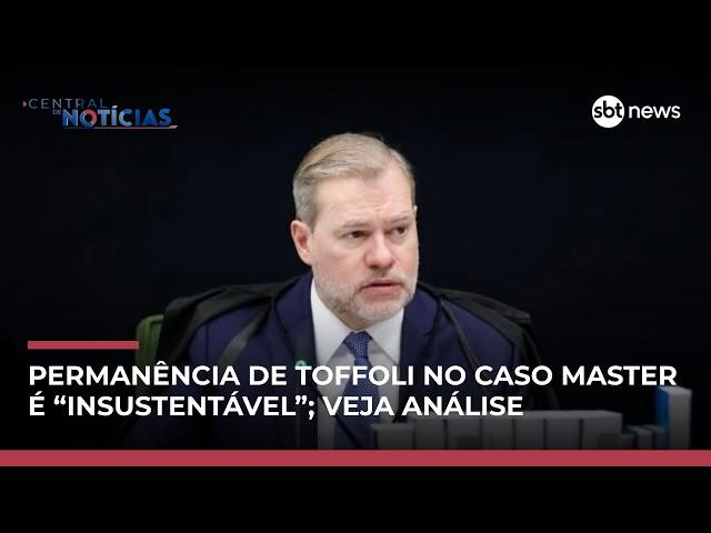 Ala do STF vê relatoria de Toffoli como insustentável; veja análise
