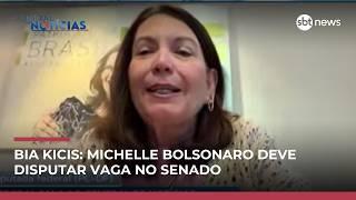 Bia Kicis diz que Michelle Bolsonaro disputará vaga no Senado | #CentraldeNotícias
