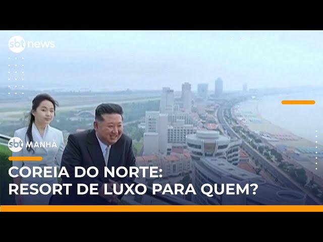 Para quem? Resort de luxo na Coreia do Norte gera curiosidade | #SBTManhã