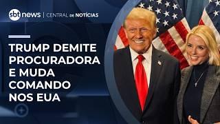 Trump demite a procuradora-geral e anuncia substituto nos EUA | #CentraldeNotícias