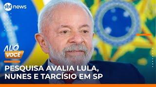 Maioria rejeita Lula em São Paulo, mas reprovação diminui, diz Paraná Pesquisas | #AloVoce