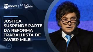 Tribunal barra medidas para flexibilizar mercado de trabalho argentino | #JornaldoSBTNews