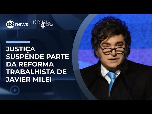 Tribunal barra medidas para flexibilizar mercado de trabalho argentino | #JornaldoSBTNews