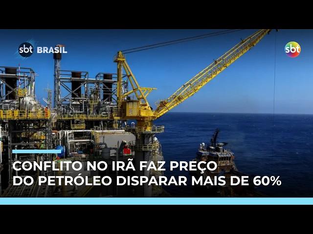 Conflito no Irã fecha Estreito de Ormuz e preço do petróleo dispara mais de 60% 