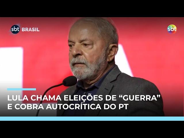 Lula pede reflexão interna do PT e mira disputa eleitoral em 2026 