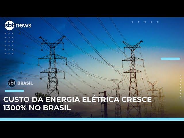 Aumento do custo da energia elétrica no Brasil impacta no dia a dia dos brasileiros | #SBTBrasil