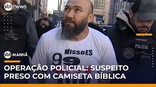 Megaoperação prende suspeitos da Lei Maria da Penha em SP e outros estados | #SBTManhã