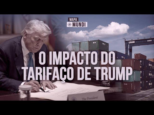 🗺️ Mapa Mundi | Trump pressiona Brasil com maior tarifa do mundo e mira Moraes com lei
