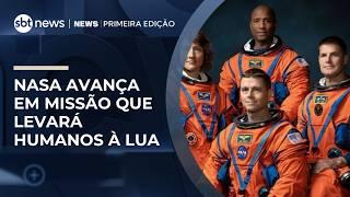 Foguete SLS segue para centro espacial na Flórida | #NewsPrimeiraEdição