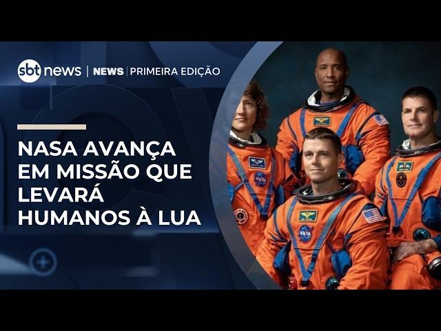 Foguete SLS segue para centro espacial na Flórida | #NewsPrimeiraEdição