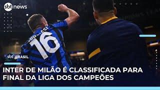 Inter de Milão vence o Barcelona em jogo épico e vai à final da Champions | SBT Brasil (06/05/25)