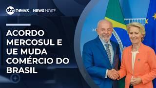 Entenda o que muda para o Brasil no novo acordo comercial com a UE | #NewsNoite