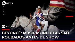 Músicas inéditas de Beyoncé são roubadas de carro durante turnê nos EUA | #SBTNotícias